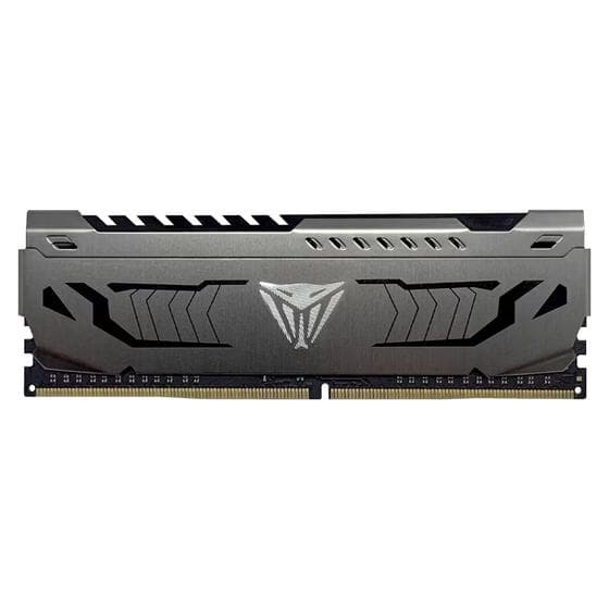 Patriot Viper Steel 32GB (1x32GB) DDR4 Patriot Viper Steel 32GB (1x32GB) DDR4 3600MHz CL18 Cinza - PVS432G360C8