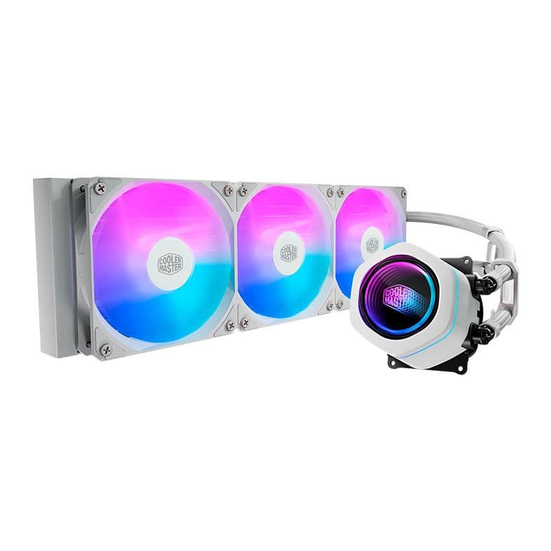 Water Cooler Cooler Master MasterLiquid Core Nex 360mm ARGB Branco - MLX-D36M-A18PA-RW