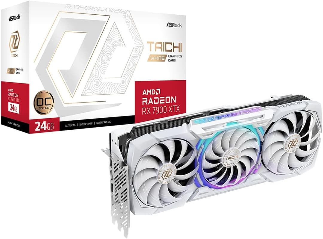 RX 7900 XTX ASRock RX 7900 XTX Taichi White OC