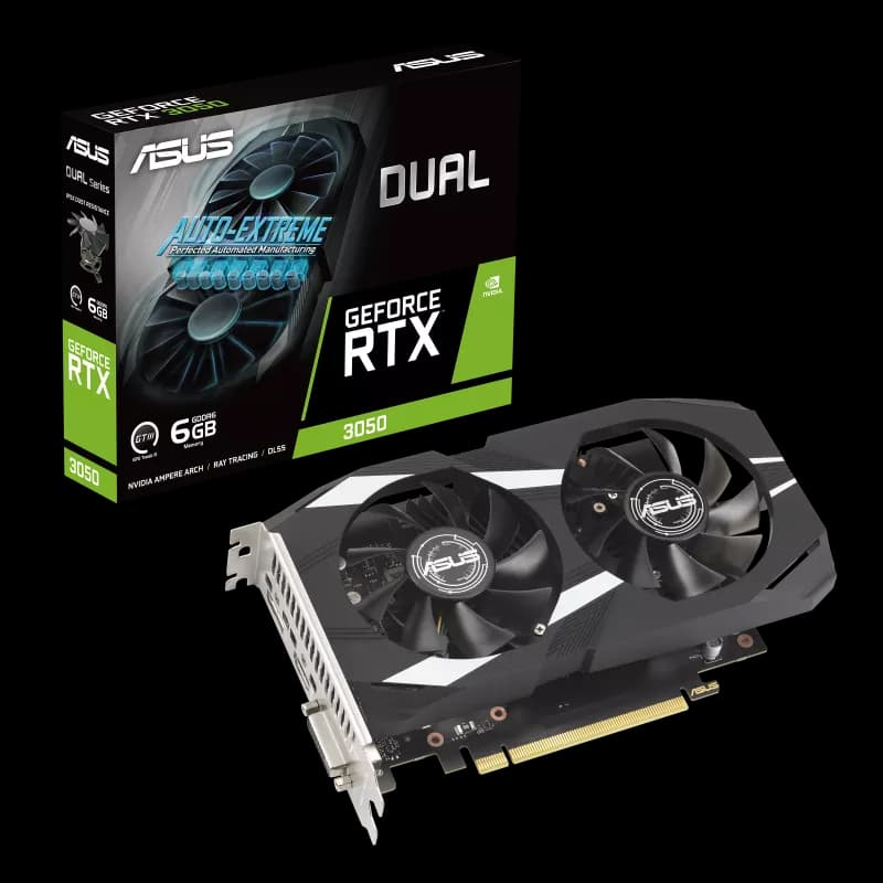 ASUS RTX 3050 6GB Dual