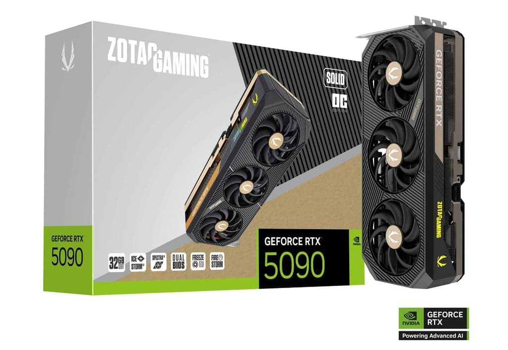 RTX 5090 ZOTAC RTX 5090 Solid OC