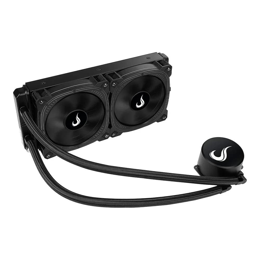 Water Cooler Rise Mode All Black 240mm Water Cooler Rise Mode All Black 240mm Preto - RM-WC-AB-240