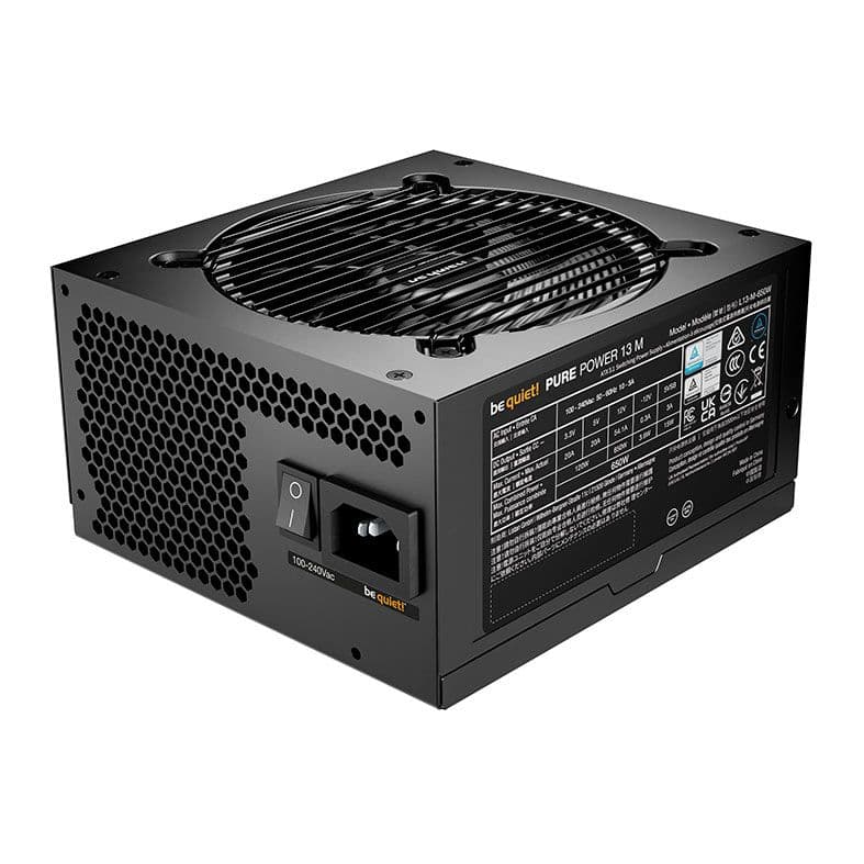 be quiet! Pure Power 13M 650W 80 Plus Gold Modular ATX 3.1 - BP025