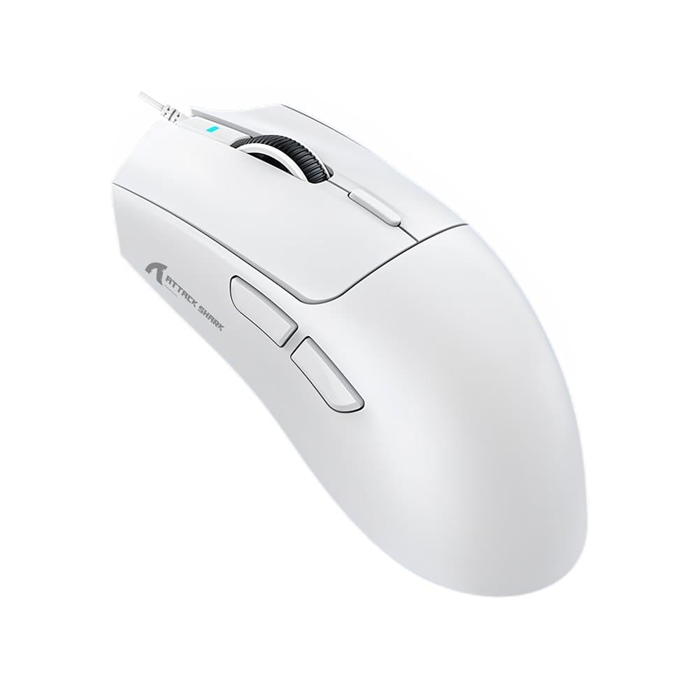 Attack Shark X1 12800 DPI Branco Attack Shark X1 12800 DPI Branco