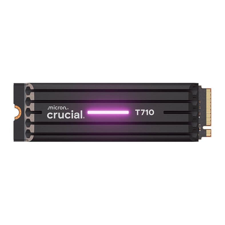 Crucial T710 4TB SSD NVMe Gen 5 - CT4000T710SSD5 Crucial T710 4TB SSD NVMe Gen 5 - CT4000T710SSD5