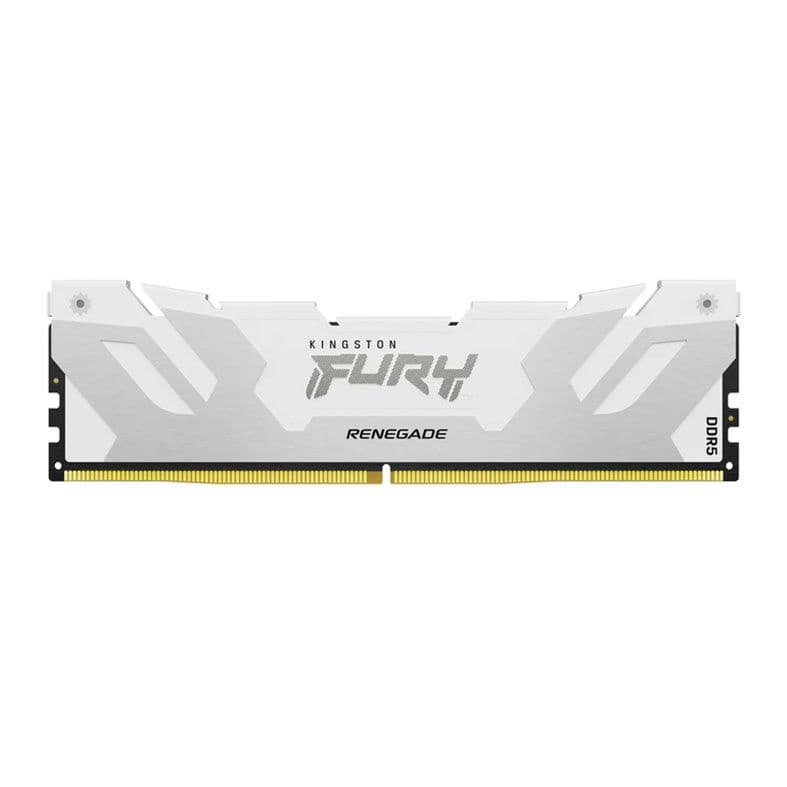 Kingston Fury Renegade 16GB (1x16GB) DDR5 Kingston Fury Renegade 16GB (1x16GB) DDR5 8000MHz CL38 Branco - KF580C38RW-16