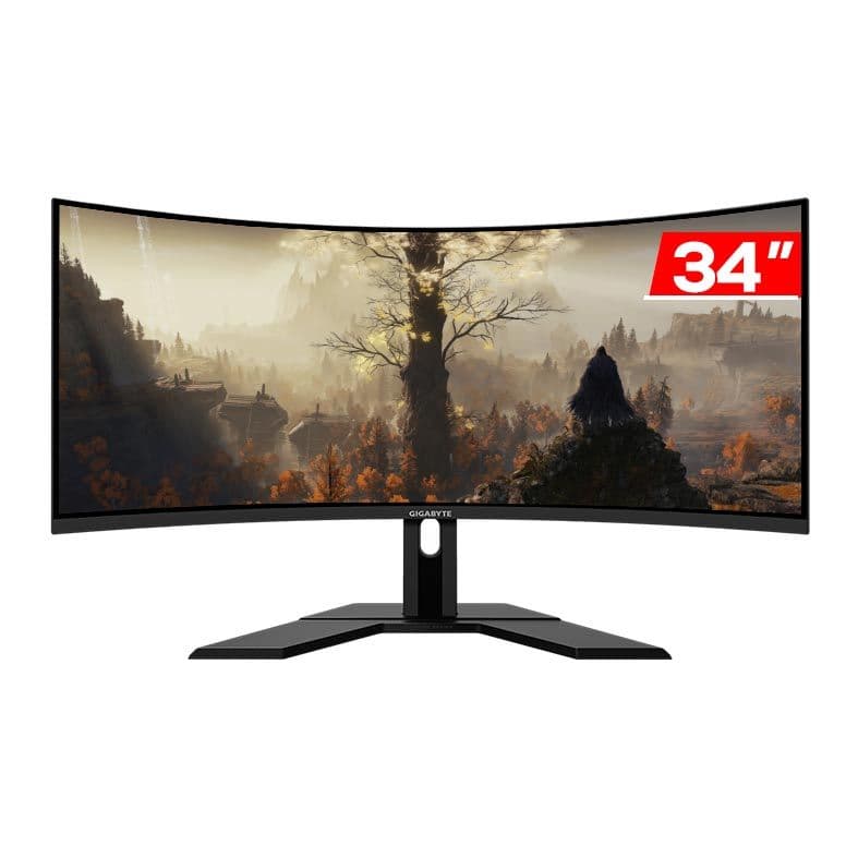 Gigabyte 34" UWQHD 144Hz VA - G34WQC-A Gigabyte 34" UWQHD 144Hz VA - G34WQC-A