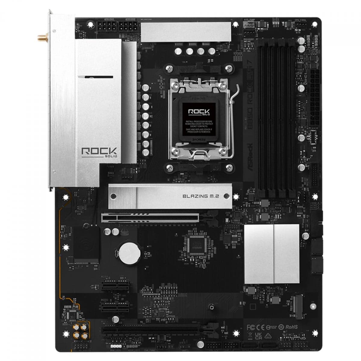 ASRock B850 Rock WiFi 7 AM5 ATX DDR5 ASRock B850 Rock WiFi 7 AM5 ATX DDR5
