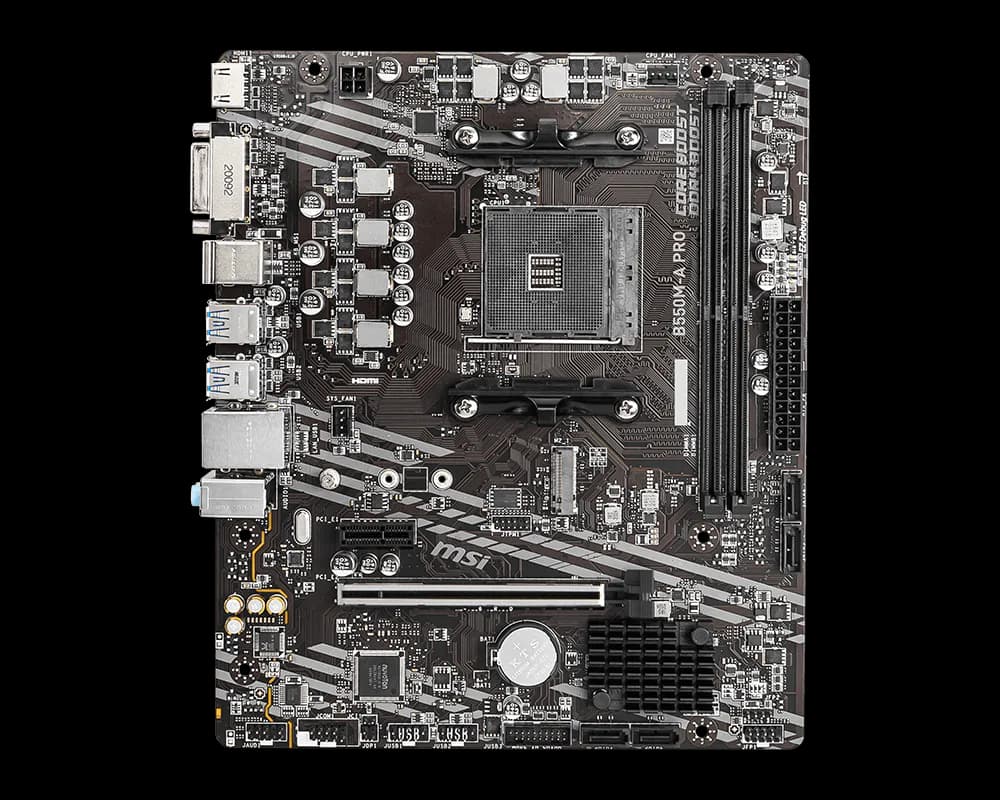 MSI B550M-A PRO AM4 Micro-ATX DDR4 MSI B550M-A PRO AM4 Micro-ATX DDR4
