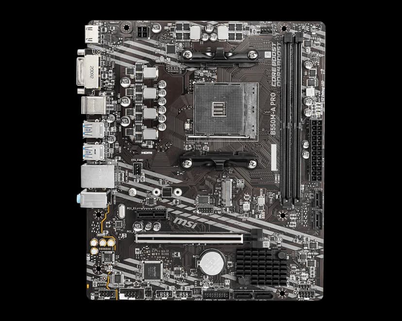 MSI B550M-A PRO AM4 Micro-ATX DDR4