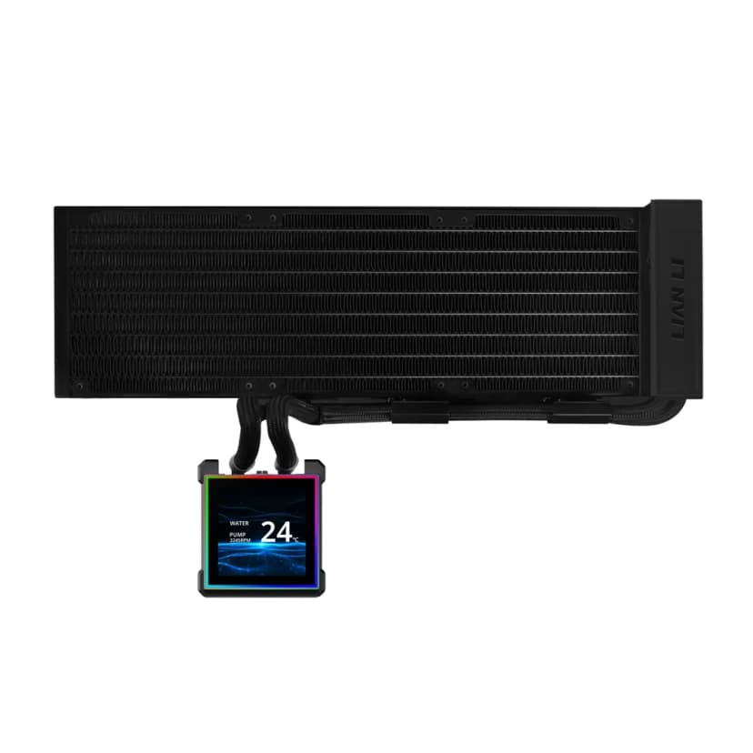 Water Cooler Lian Li HydroShift II LCD-S 360N 360mm ARGB Preto - GHS2LCDS36NB