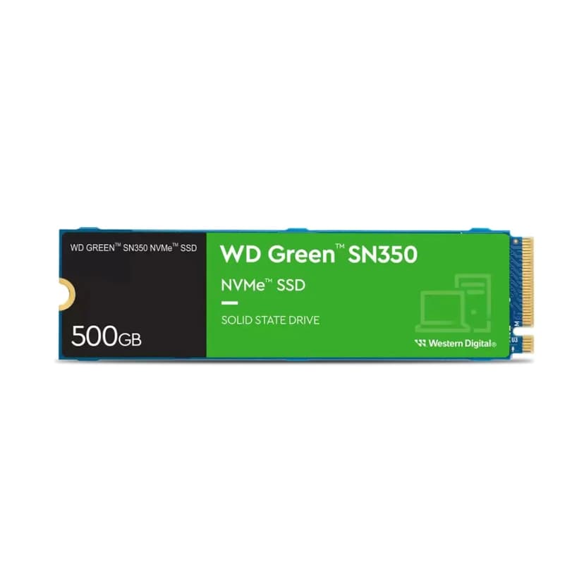 Western Digital WD Green SN350 500GB SSD NVMe Gen 3 - WDS500G2G0C