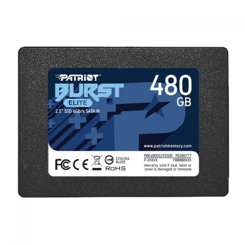 Patriot Burst Elite 480GB SSD SATA III - PBE480GS25SSDR