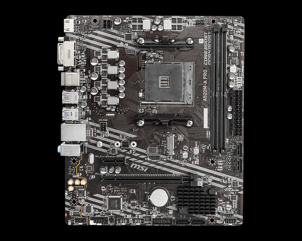 MSI A520M-A PRO AM4 Micro-ATX DDR4 MSI A520M-A PRO AM4 Micro-ATX DDR4