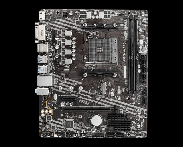 MSI A520M-A PRO AM4 Micro-ATX DDR4