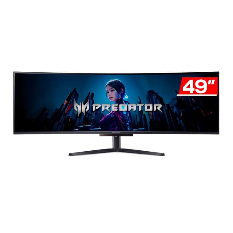 Acer Predator 49" DQHD 240Hz OLED Curvo – UM.SXXAA.X02 Acer Predator 49" DQHD 240Hz OLED Curvo – UM.SXXAA.X02