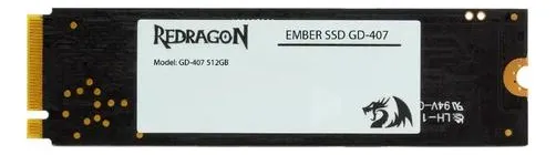 Redragon Ember 512GB SSD NVMe Gen 3 - GD-407 Redragon Ember 512GB SSD NVMe Gen 3 - GD-407