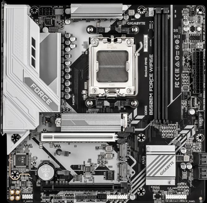 Gigabyte B650EM Force WIFI6E AM5 Micro-ATX DDR5