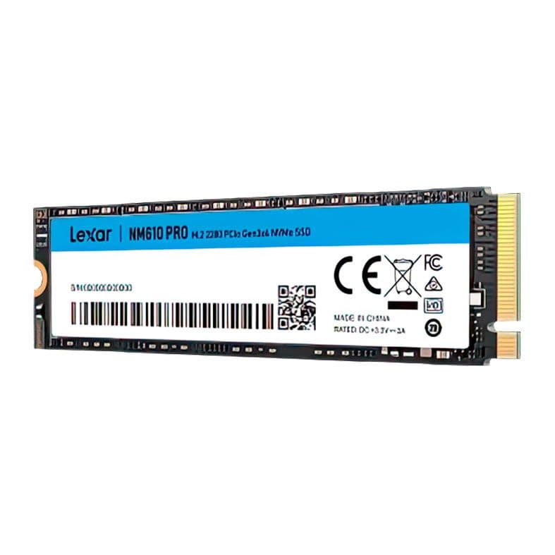 Lexar NM610 Pro 500GB SSD NVMe Gen 3 - LNM610P500G-RNNNG Lexar NM610 Pro 500GB SSD NVMe Gen 3 - LNM610P500G-RNNNG