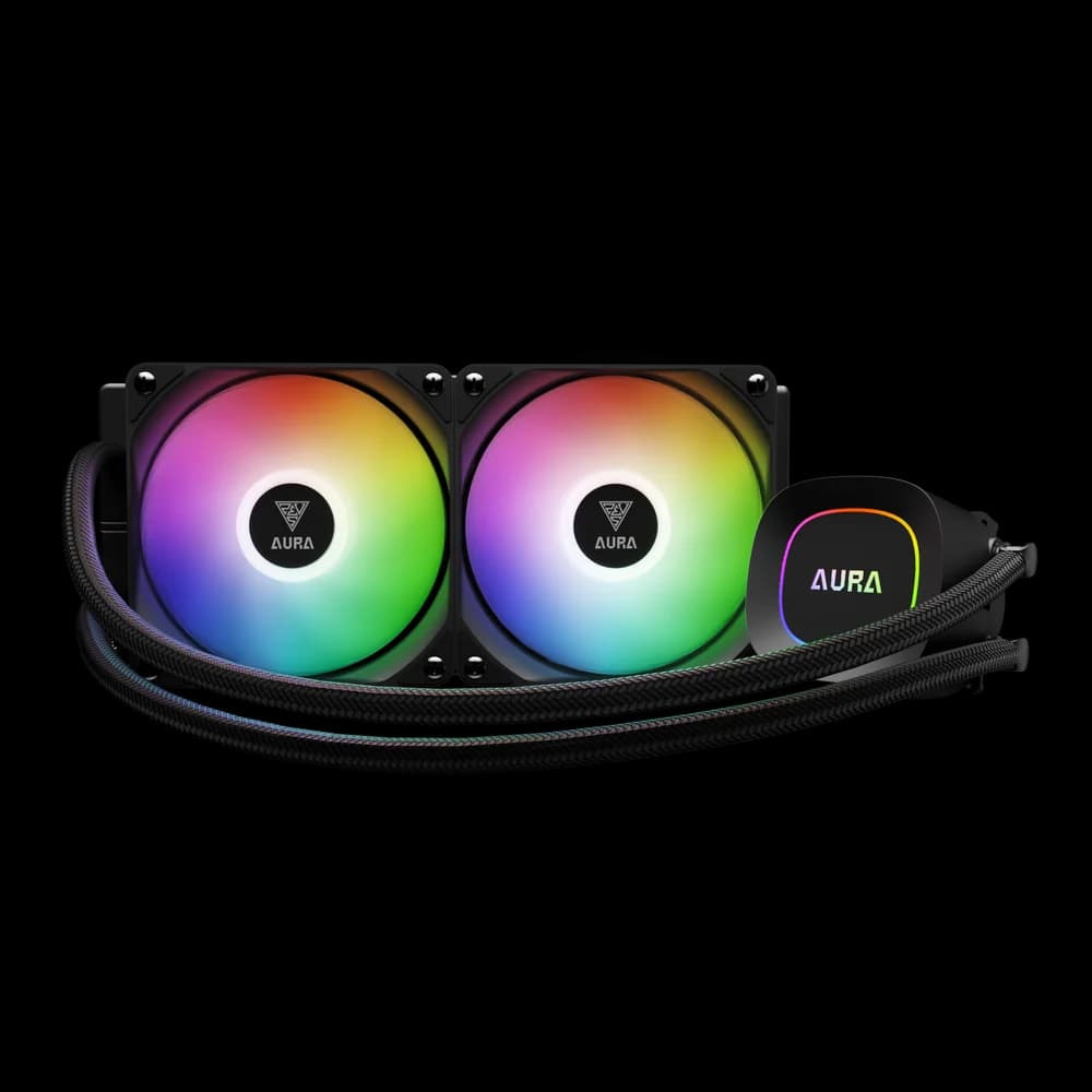 Water Cooler Gamdias Aura GL 240 Lite 240mm ARGB Water Cooler Gamdias Aura GL 240 Lite 240mm ARGB Preto -  AURA GL240 LITE