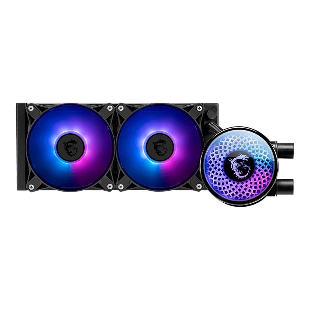Water Cooler MSI MAG Coreliquid A12 240mm ARGB Water Cooler MSI MAG Coreliquid A12 240mm ARGB Preto - CLA12240