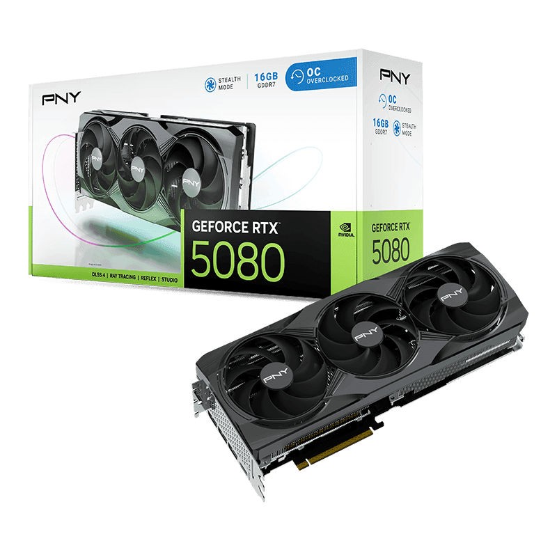 PNY RTX 5080 Triple Fan OC