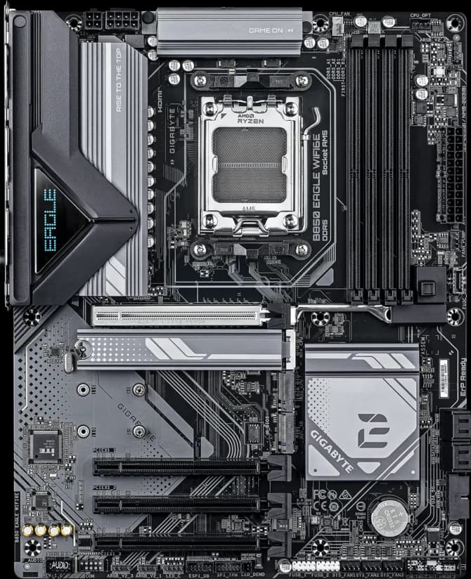 Gigabyte B850 Eagle WIFI6E AM5 ATX DDR5 Gigabyte B850 Eagle WIFI6E AM5 ATX DDR5