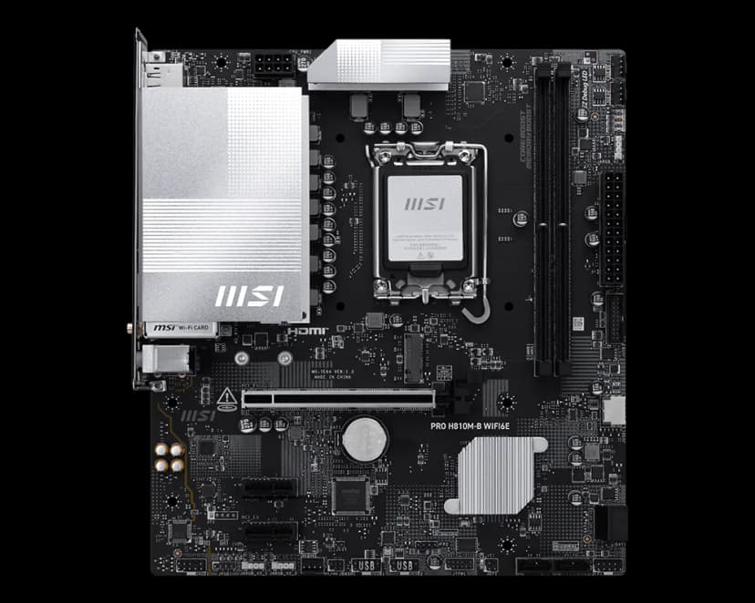 MSI PRO H810M-B WIFI6E LGA1851 Micro-ATX DDR5