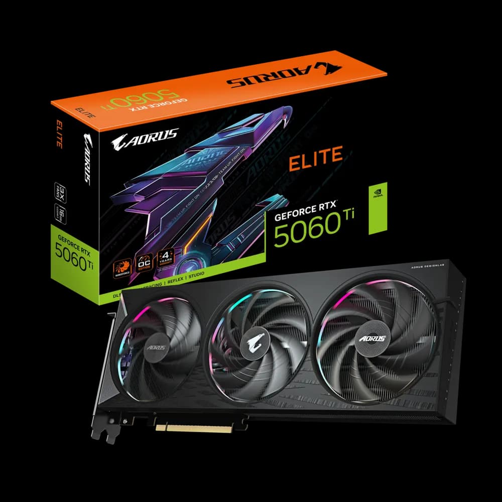 RTX 5060 Ti 16GB Gigabyte RTX 5060 Ti 16GB Aorus Elite