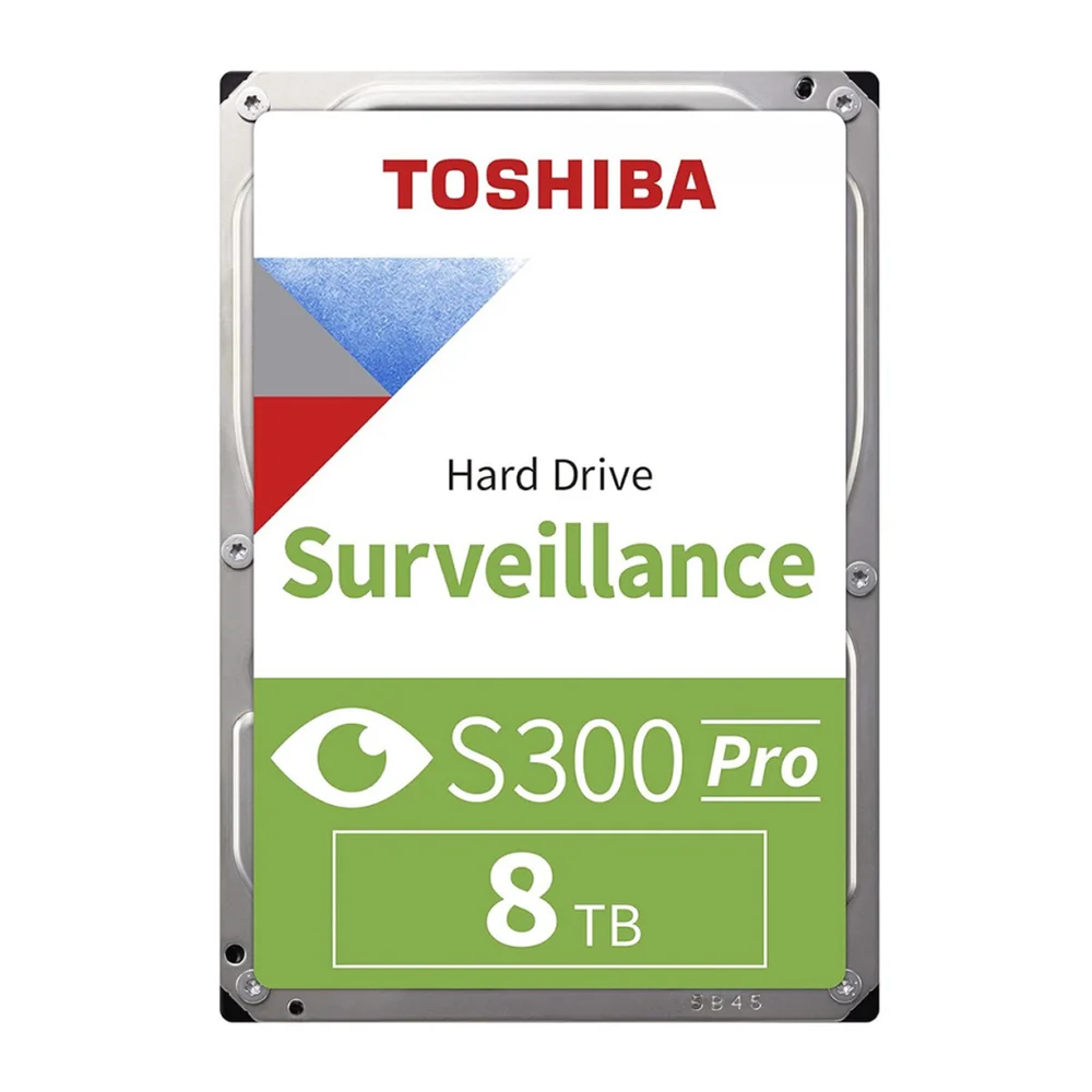 Toshiba S300 Pro Surveillance 8TB HDD SATA III - MD10ADA800V Toshiba S300 Pro Surveillance 8TB HDD SATA III - MD10ADA800V