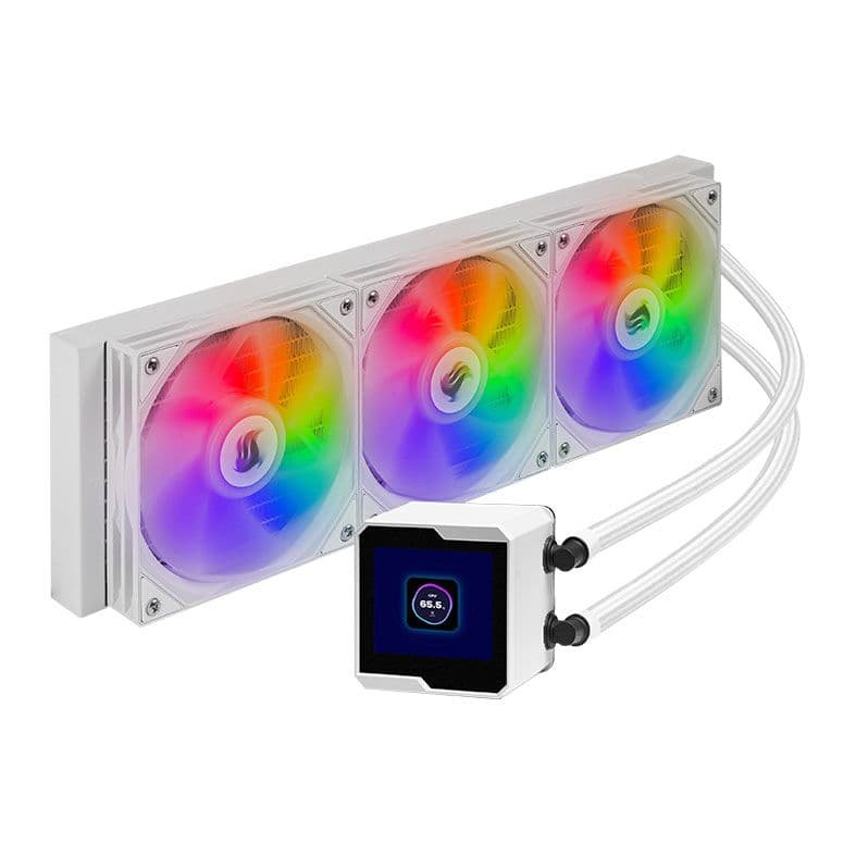 Water Cooler Pichau Aqua 360X P1 360mm ARGB Water Cooler Pichau Aqua 360X P1 360mm ARGB Branco - PG-AQ360X-WH01