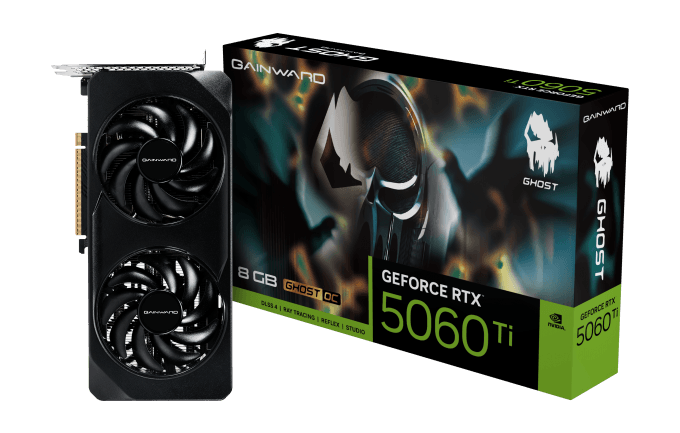 RTX 5060 Ti 8GB Gainward RTX 5060 Ti 8GB Ghost OC