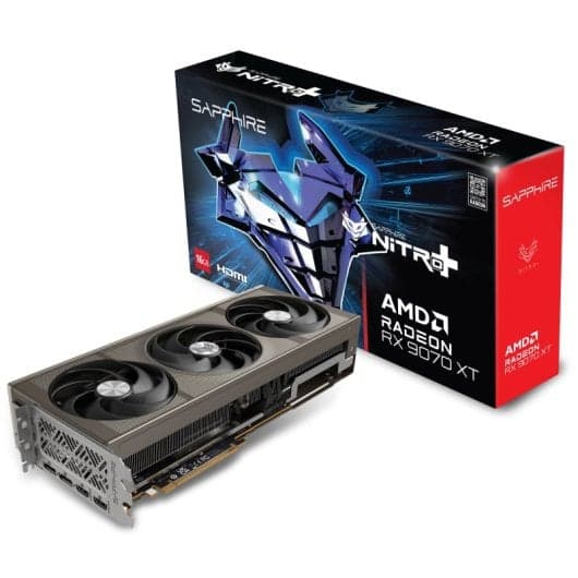 Sapphire RX 9070 XT Nitro+