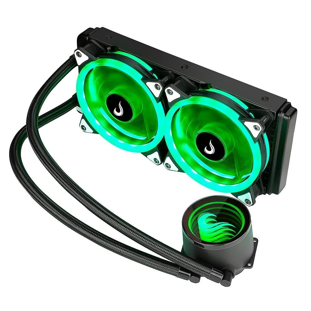 Water Cooler Rise Mode Gamer Black 240mm RGB Water Cooler Rise Mode Gamer Black 240mm RGB Preto - RM-WCB-02-RGB