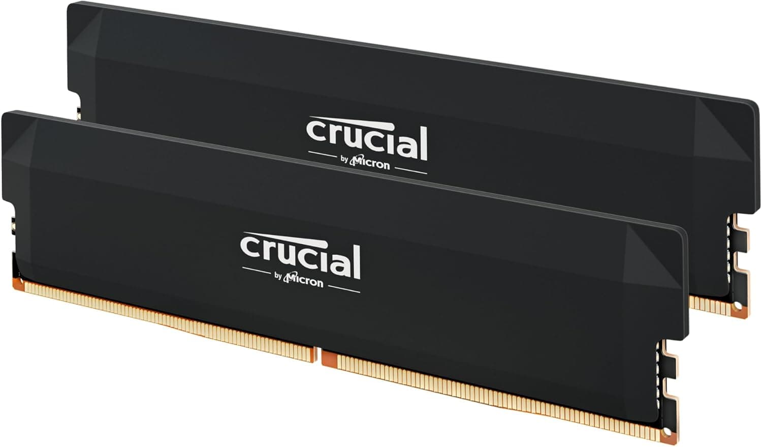 Crucial Pro 32GB (2x16GB) DDR5 Crucial Pro 32GB (2x16GB) DDR5 6000MHz CL36 Preto - CP2K16G60C36U5B