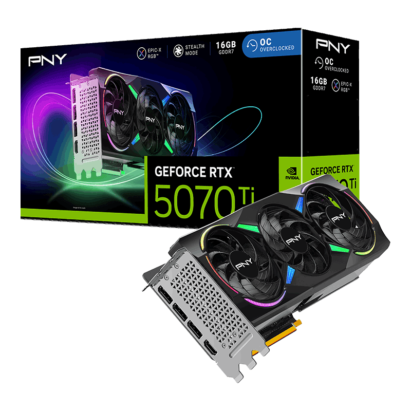 PNY RTX 5070 Ti ARGB OC