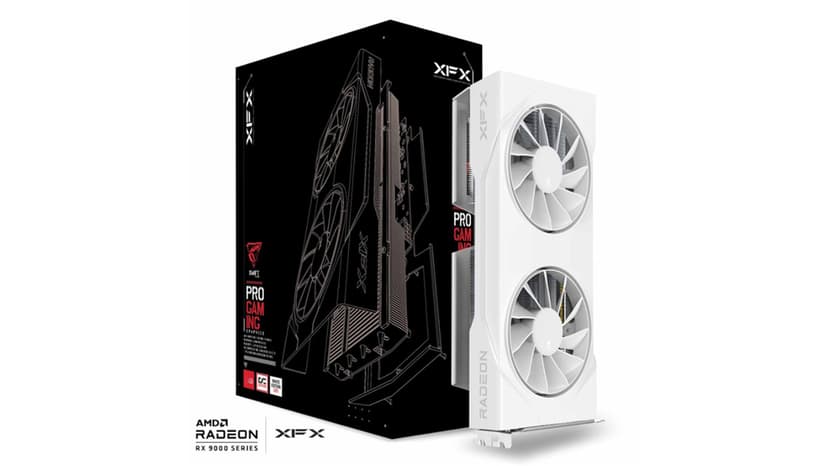 XFX RX 9060 XT 8GB Swift White OC