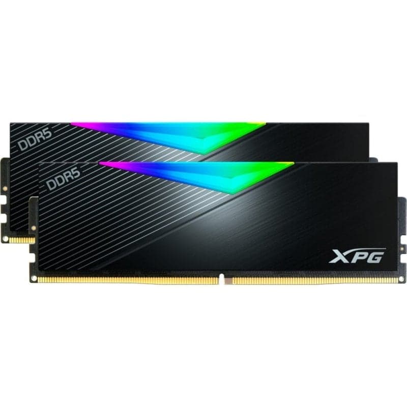 ADATA XPG Lancer RGB 32GB (2x16GB) DDR5 6000MHz CL30 Preto - AX5U6000C3016G-DCLARBK