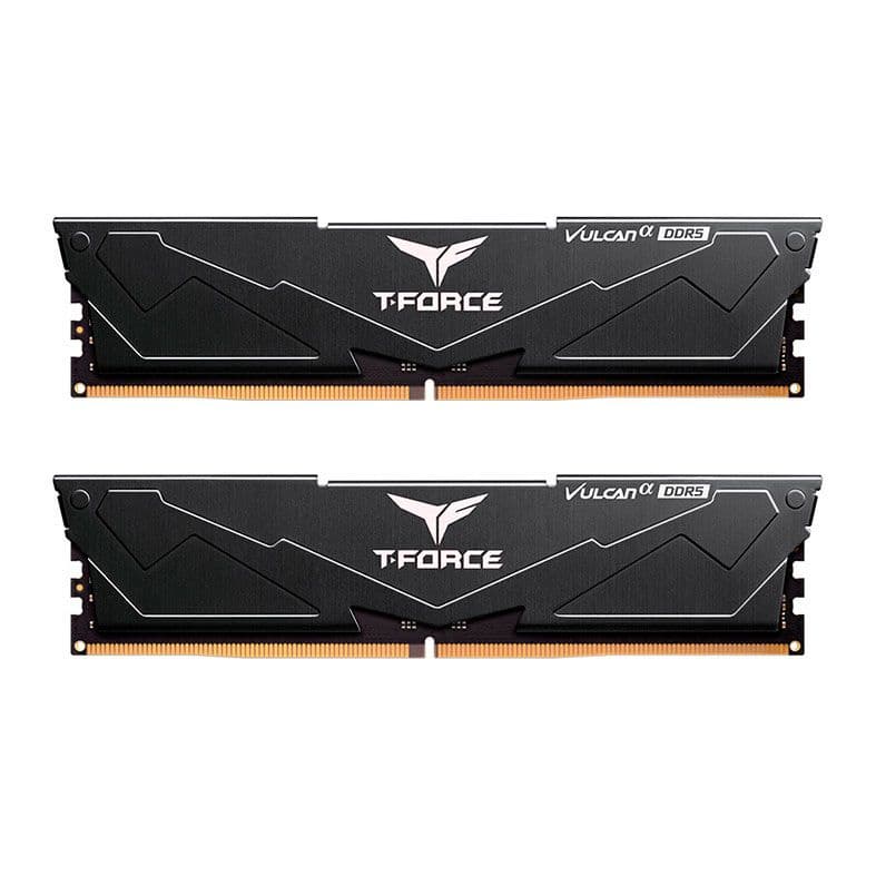 Team Group T-Force Vulcan A 32GB (2x16GB) DDR5 5600MHz CL40 Preto - FLABD532G5600HC40BDC01