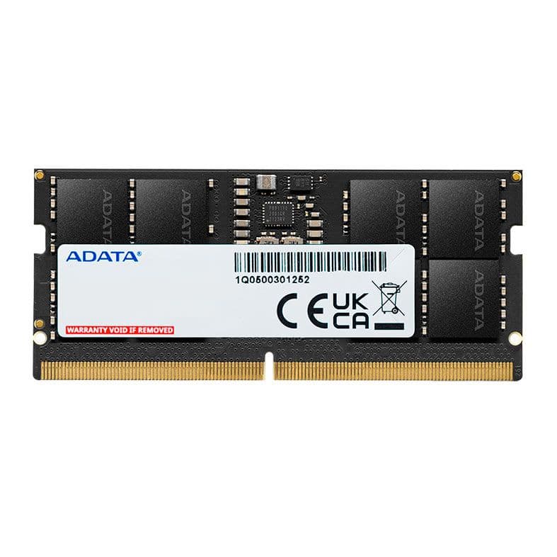 ADATA Premier 16GB DDR5 SO-DIMM ADATA Premier 16GB (1x16GB) DDR5 SO-DIMM 5600MHz CL46 Preto - AD5S560016G-S