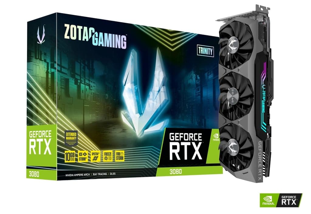 RTX 3080 10GB ZOTAC RTX 3080 10GB Trinity OC