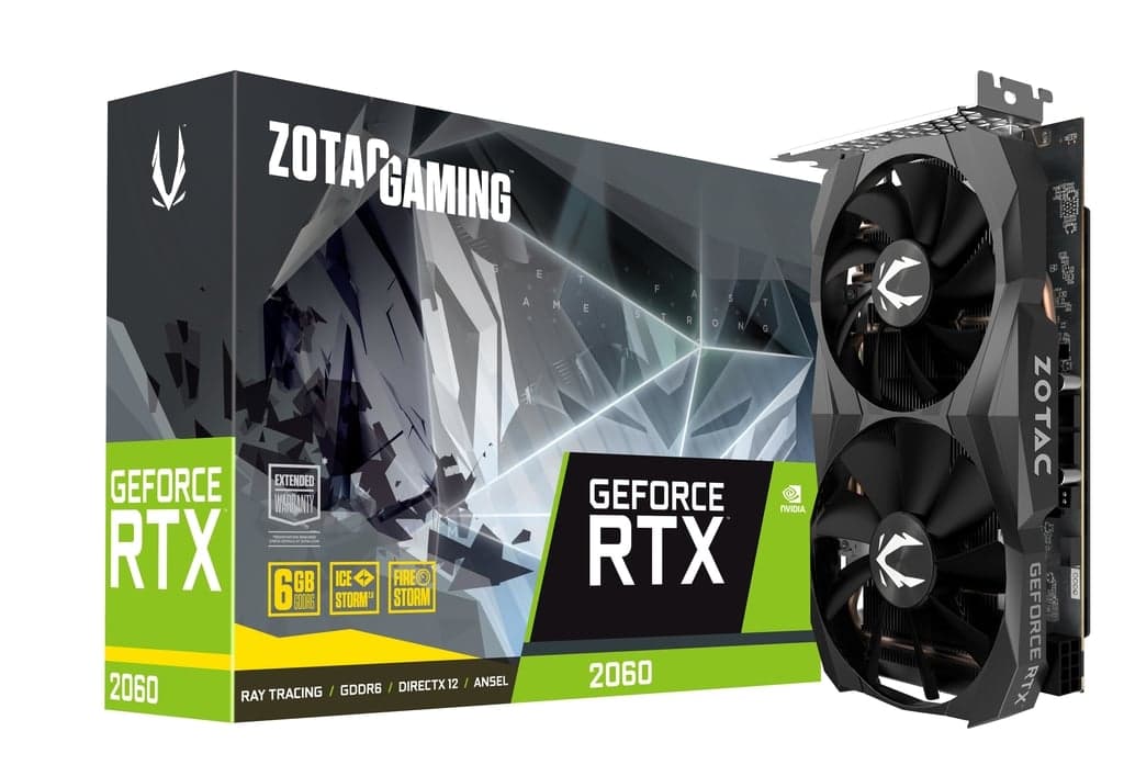 RTX 2060 6GB ZOTAC RTX 2060 6GB Twin Edge