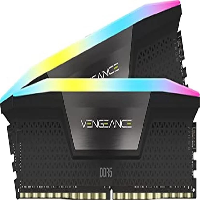 Corsair Vengeance RGB 32GB (2x16GB) DDR5 6400MHz CL36 Preto - CMH32GX5M2B6400C36