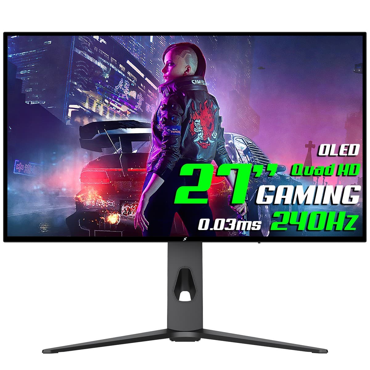 SuperFrame Cyber 27" WQHD 240Hz OLED – SFCFB-27240-QHD SuperFrame Cyber 27" WQHD 240Hz OLED – SFCFB-27240-QHD