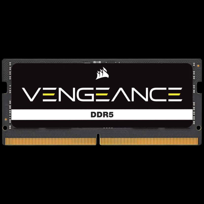 Corsair Vengeance 24GB (1x24GB) DDR5 SO-DIMM 5200MHz CL44 Preto - CMSX24GX5M1A5200C44