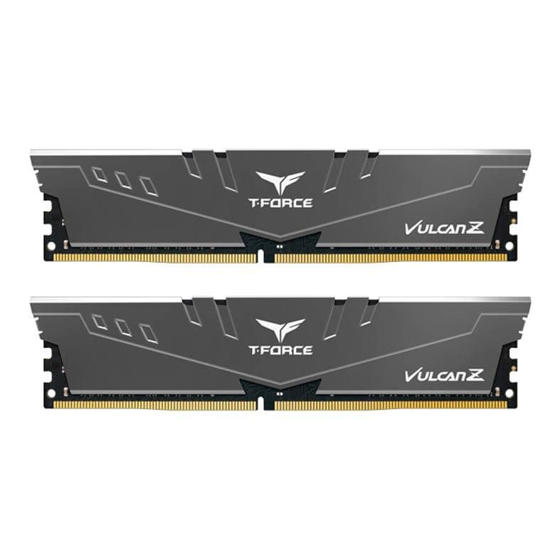 Teamgroup T-Force 16GB (2x8GB) DDR4 Teamgroup T-Force 16GB (2x8GB) DDR4 3600MHz CL18 Cinza - TLZGD416G3600HC18JDC01