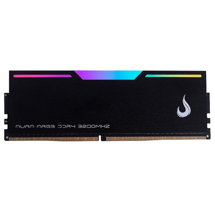 Rise Mode Aura RGB 8GB (1x8GB) DDR4 Rise Mode Aura RGB 8GB (1x8GB) DDR4 3200MHz CL19 Preto - RM-D4AB-8G-3200ARGB
