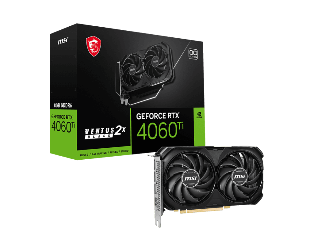 RTX 4060 Ti 8GB MSI RTX 4060 Ti 8GB Ventus 2X OC