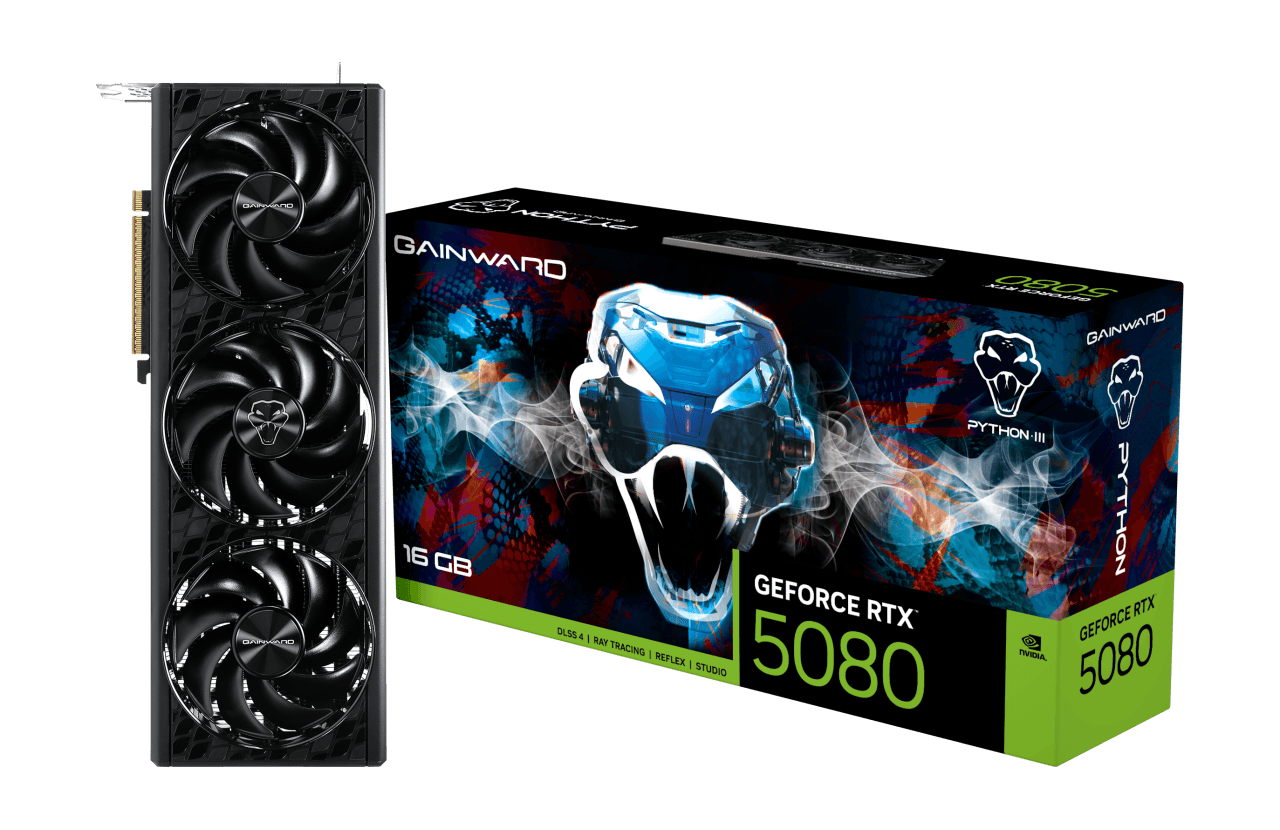 RTX 5080 Gainward RTX 5080 Python III