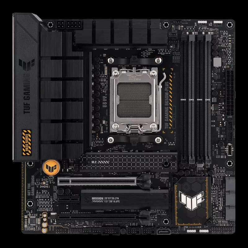 ASUS TUF Gaming B650M-Plus AM5 Micro-ATX DDR5 ASUS TUF Gaming B650M-Plus AM5 Micro-ATX DDR5